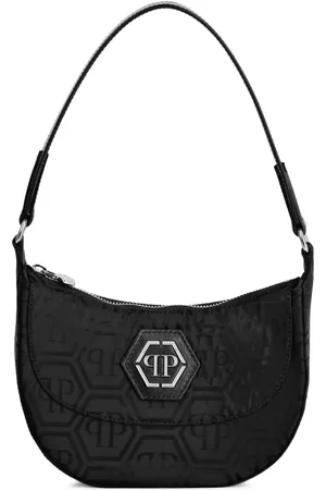 Philipp Plein Schultertasche aus Monogramm-Jacquard