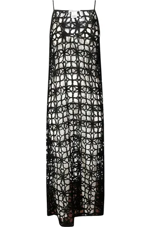 STEFANO MORTARI Gehäkeltes Midikleid