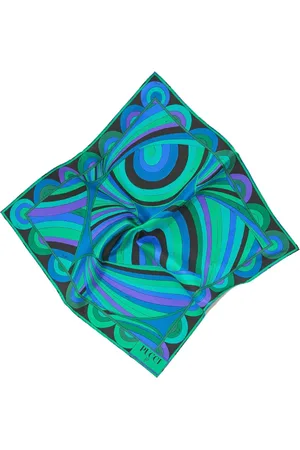 Puccini Schal mit Wirbel-Print