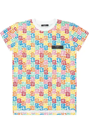 Balmain T-Shirt mit Logo-Print