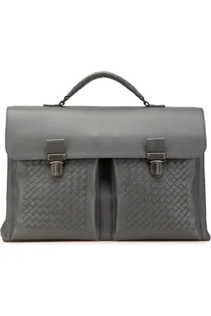 Bottega Veneta 2012-2024 Intrecciato Aktentasche aus Leder