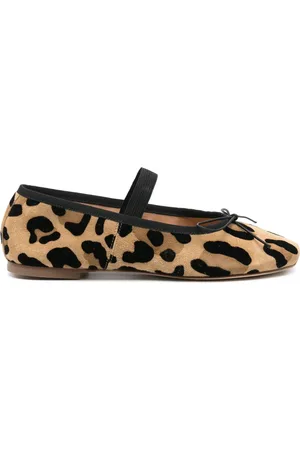 Anniel Ballerinas mit Leoparden-Print