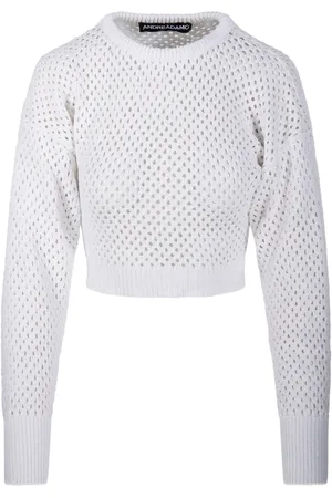ANDREADAMO Pullover aus Häkelstrick