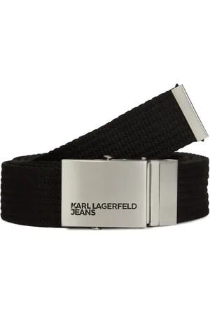 Karl Lagerfeld Gürtel mit Logo-Gravur