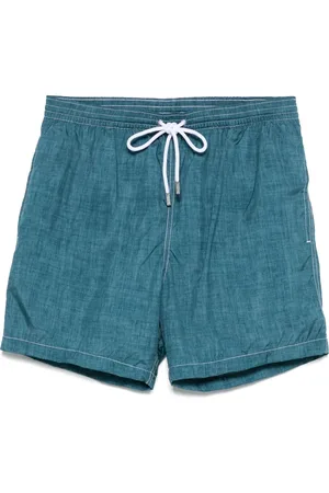 BARBA Badeshorts mit Logo-Patch