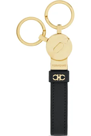 Salvatore Ferragamo Schlüsselanhänger mit Logo-Prägung