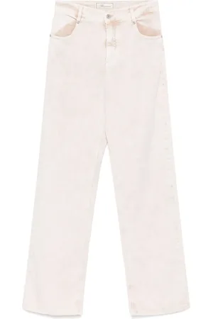 BLUMARINE Ausgeblichene Jeans