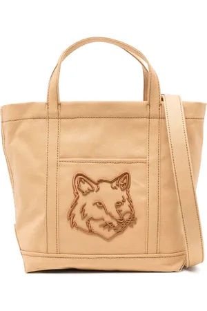 Maison Kitsuné Small fox head tote bag