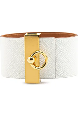 Hermès 2014 zweifarbiges Epsom Reversible Illusion MM Armband