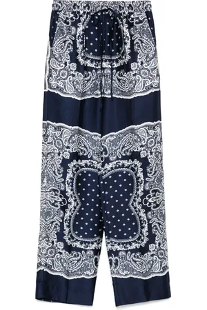 Sandro Hose mit Paisley-Print