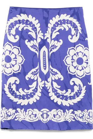 Etro Minirock mit Paisley-Print