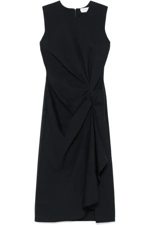 Alexander McQueen Drapiertes Midikleid