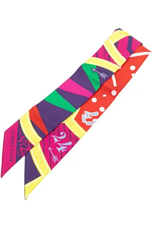 Hermès 1990-2010 Jeu de Soie Uniforme Twilly Schal