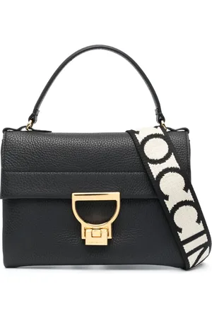 Coccinelle Schultertasche mit Logo-Riemen