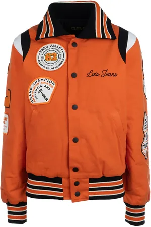 Lois Bestickte Collegejacke