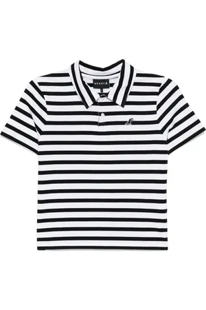 AGNÈS B. Gestreiftes Poloshirt