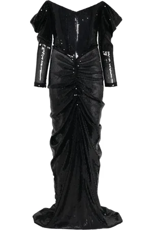 ALEX PERRY Schulterfreies Kleid