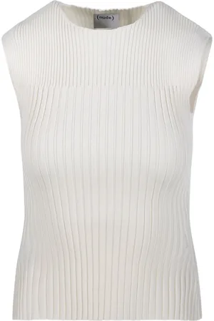 NUDE Geripptes Trägershirt