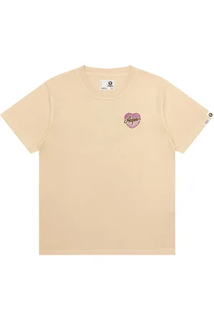 A Bathing Ape T-Shirt mit Logo-Patch