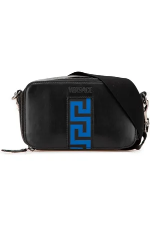 VERSACE 2010-2024 La Greca Umhängetasche aus Leder