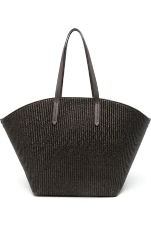 Brunello Cucinelli Shopper aus Bast