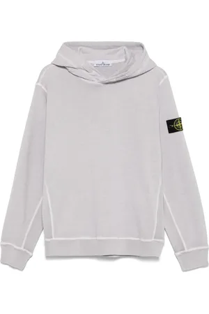 Stone Island Hoodie mit Kompass-Patch