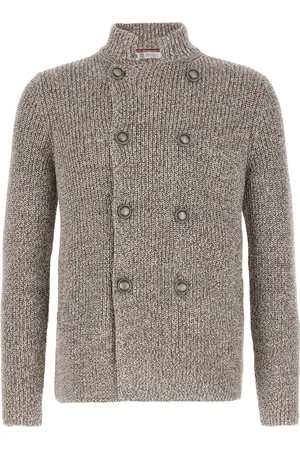 Brunello Cucinelli Melierter Cardigan