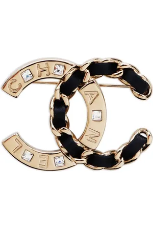 CHANEL 2019 CC Logo-Kettenbrosche