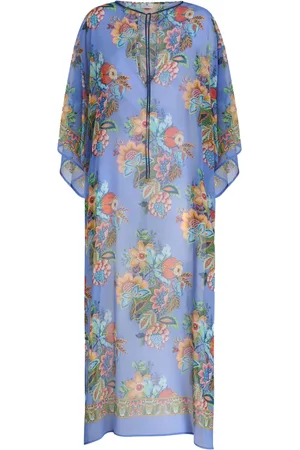 Etro Maxikleid mit Blumen-Print