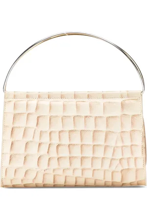 Cartier 2010-2024 Handtasche aus Lammleder mit Kroko-Prägung