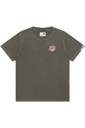 A Bathing Ape T-Shirt mit Logo-Patch