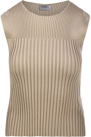 NUDE Geripptes Trägershirt