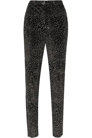 GENNY Animalier Hose aus Samt