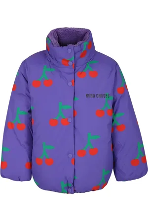 Bobo Choses Jacke mit Kirschen-Print