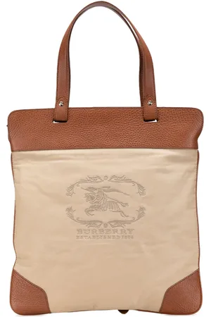 Burberry 2000-2017 Stowell Roll Up Tote Bag aus Canvas