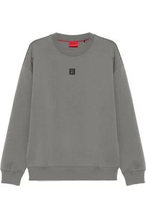 HUGO BOSS Sweatshirt mit Logo-Patch