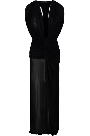 CHRISTOPHER ESBER Drapiertes Maxikleid