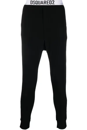 Dsquared2 Pyjama-Leggings mit Logo-Bund