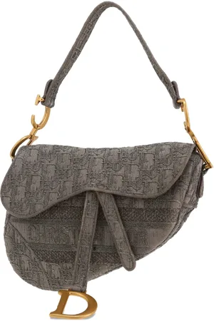 Dior Mittelgroße Saddle Oblique Handtasche