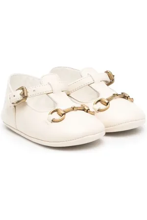 Gucci Lauflernschuhe mit Knöchelriemen