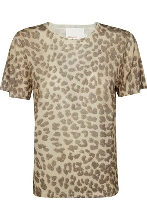 ABSOLUT CASHMERE T-Shirt mit Leopard-Print