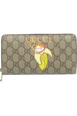 Gucci X Bananya 2010s GG Supreme Portemonnaie