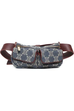 Céline 2000-2015 Macadam denim belt bag