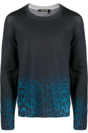 Roberto Cavalli Pullover mit Jaguar-Print