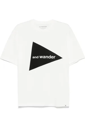 and wander T-Shirt mit Logo-Print