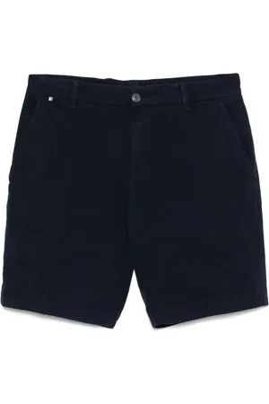 HUGO BOSS Bermudas mit Logo-Patch