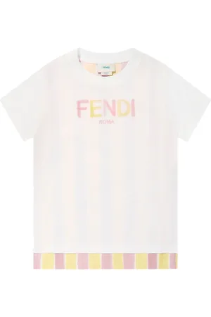 Fendi T-Shirt mit Logo-Print