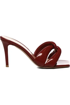 Gianvito Rossi Amour Mules aus Lackleder