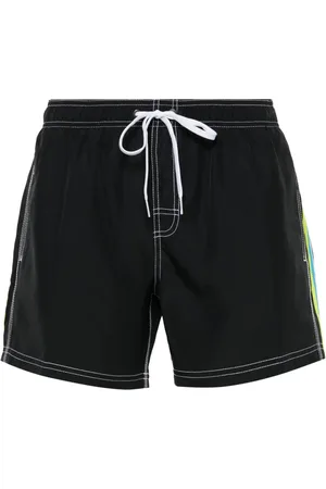 Sundek Badeshorts mit Regenbogen-Patch