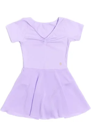 Danskin Kleid mit V-Ausschnitt